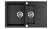 Кухонная мойка CLIVO 60 B-TQ 1½B 1D ONYX BLACK