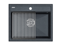 Комплект: Мойка STEPIA 60 + ролл-мат STEP PM115951-DG+R375-BS