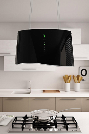 Вытяжка MARE E.ION IS GLASS BLACK Falmec купить в Сочи | Всегда в наличии! | Артикул CENI66.E0P6#ZZZN441F | Официальный сайт LEADER-BT